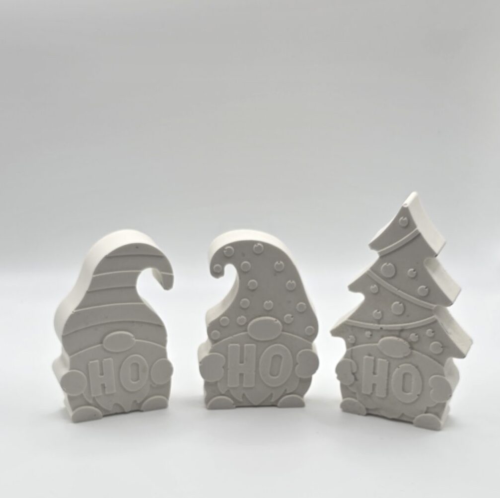 Trio “HO HO HO” – Lutins & sapin