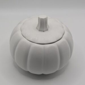 Citrouille décorative avec couvercle