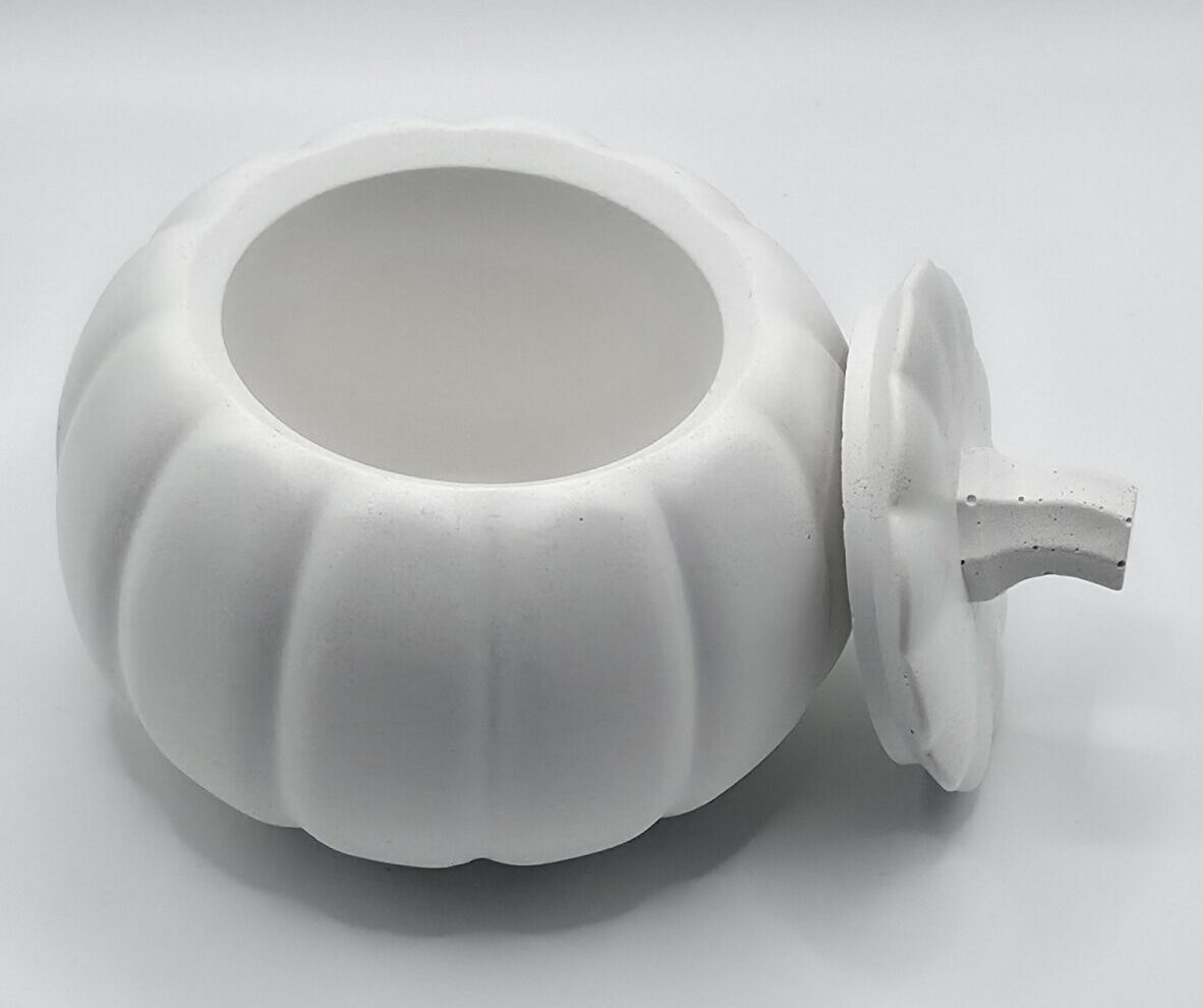 Citrouille décorative avec couvercle – Image 2