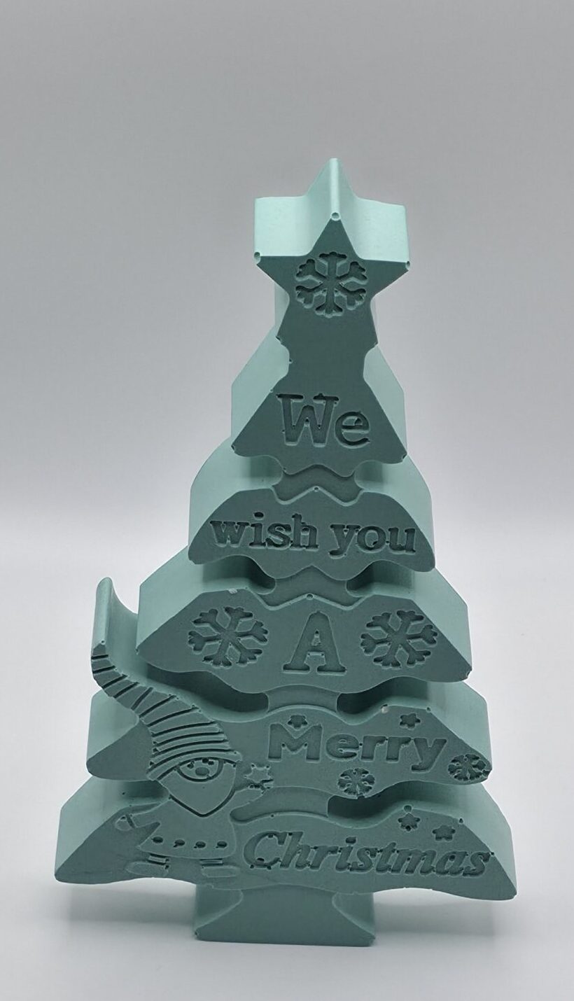 Sapin “We wish you a Merry Christmas”